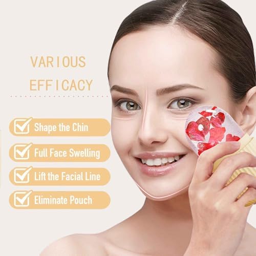 XHJRI Ice Face Roller Massager,Ice Cube Roller for Face, Eyes and Neck Naturally Conditioning and Skin Care,De-Puff Eye Bags,Reduce Migraine Pain,Reusable Massage Silicone Ice Mold (Beige) - Image 5