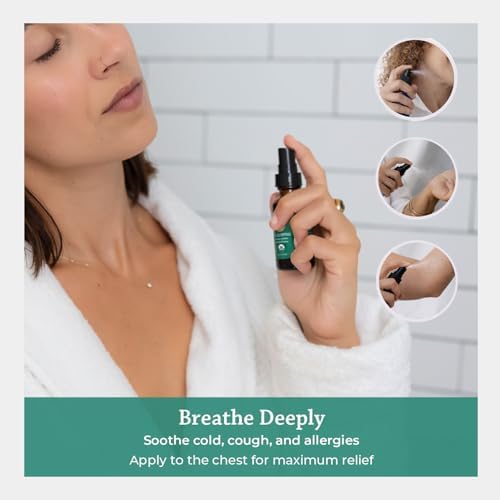 Silk Road Organic Eucalyptus Essential Oil Breath Spray, USDA Certified - Image 3