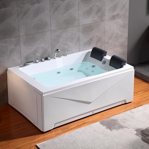 Empava Whirlpool Bathtub 71 Inch, 2 Person Jetted Tub - Image 2