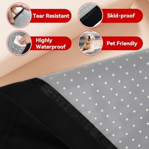 Red Light Therapy Mat, 74"X 33" Red Light Therapy Blanket Full Body, Infrared Bed Full Body Pad,Therapy Heating Pad for Pain Relief Therapy, Improved Sleep - Image 5