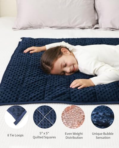 Mr. Sandman Weighted Blanket for Sleeping 10 lbs, 41 x 60 Inches - Image 3