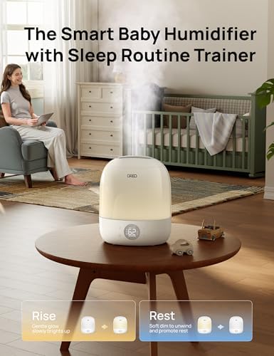DREO Smart Humidifiers for Bedroom Baby, 30H & 28dB for Nursery - Image 3
