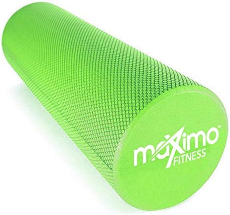 Maximo Fitness Foam Roller - High Density Exercise Roller for Trigger Point Self Massage, Muscle and Back Roller for Fitness, Physical Therapy, Yoga and Pilates, Gym Equipment by MaximoFitness