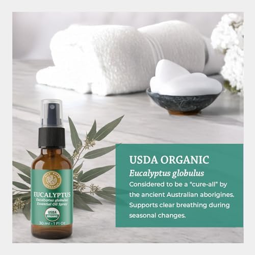 Silk Road Organic Eucalyptus Essential Oil Breath Spray, USDA Certified - Image 6