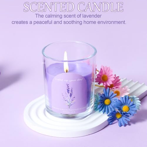 Lavender Spa Gift Baskets for Women - 10 Pcs Happy Birthday Gifts for Women, Unique Relaxation Spa Gift Christmas Ideas Relaxing, Valentine's Day Self-Care Gift Basket for Mom, Wife, Girlfriend - Image 6