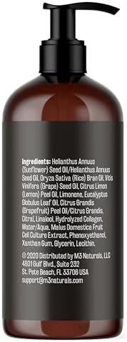 Anti Cellulite Massage Oil and Firm Dry Body Brush Kit, 8 fl oz by M3 - Image 3