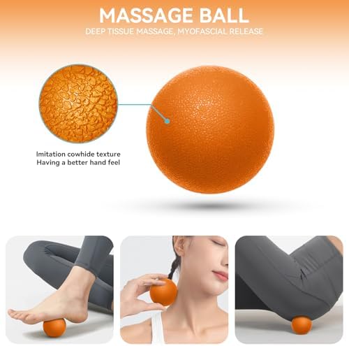 Krightlink 5 in 1 Foam Roller Set Trigger Point Exercise Foam Roller - Image 4
