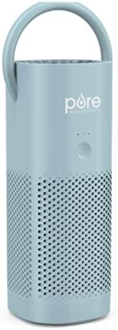 Pure Enrichment® PureZone™ Mini Portable Air Purifier - Cordless True HEPA Filter Cleans Air & Eliminates 99.97% of Dust, Odors, & Allergens Close to You - Cars, School, & Office (Starlight Blue) by Unknown