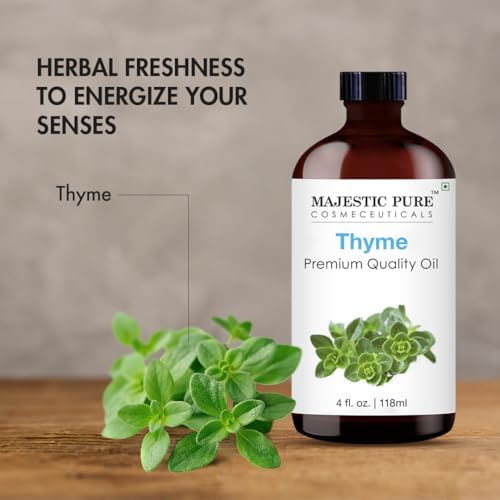 Majestic Pure Thyme Essential Oil for Diffuser - 4 Fl Oz - Image 2