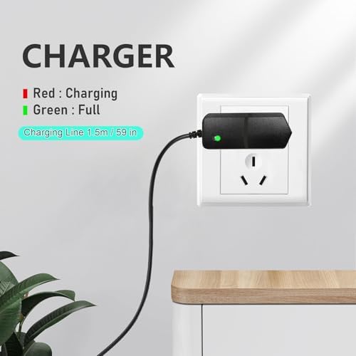 AC/DC 16.8V Massage Gun Charger Compatible with LifePro Sonic, Sonic Mini,Fusion X, Sonic Pro, Youdgee H1 Mini, Mebak 3, Cryotex, DamKee DK-01 02, Wattne W2 W1, jetbus - Image 7