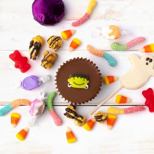 Halloween Spooky Basket Gift with Candy, Chocolate and Halloween Treats, Boo Baskets - Image 4