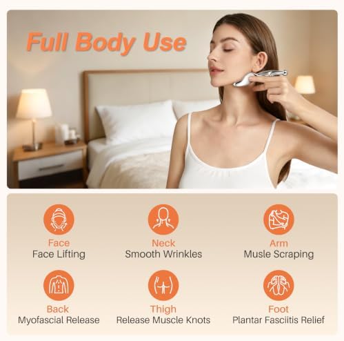 Pressure Point Massage Tool for Deep Tissue - Metal Gua Sha Tools - Image 2