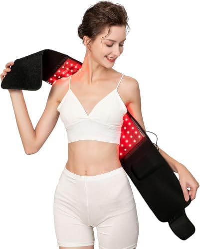 USUIE Red Light Therapy Belt, Infrared Light Therapy Wrap Red Light Therapy Device for Body with Timer for Women Men Gift by USUIE