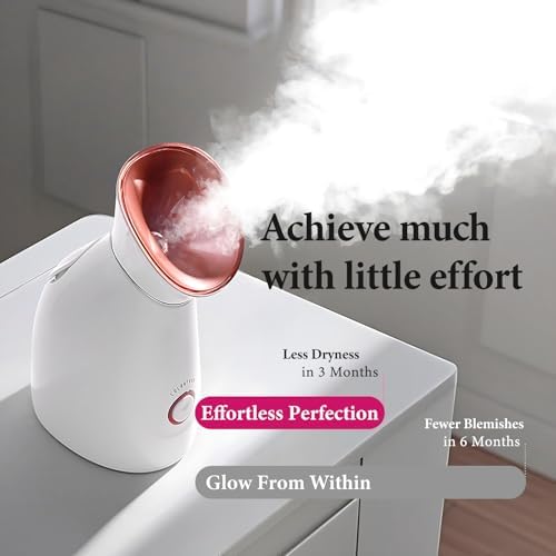 Colorfarm Facial Steamer with Nano Ionic Steam for Deep Cleaning Home Spa - Image 5