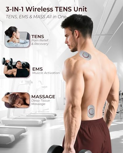KingPavonini Wireless TENS Unit Muscle Stimulator, Pocket-Sized, Model U13 - Image 2