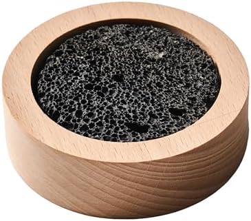 Small Passive Lava Rock Diffuser for Essential Oils Great for Decorating at Desk, Office or Car by PassiveDiffuserCeramicFlowerAromatherapy