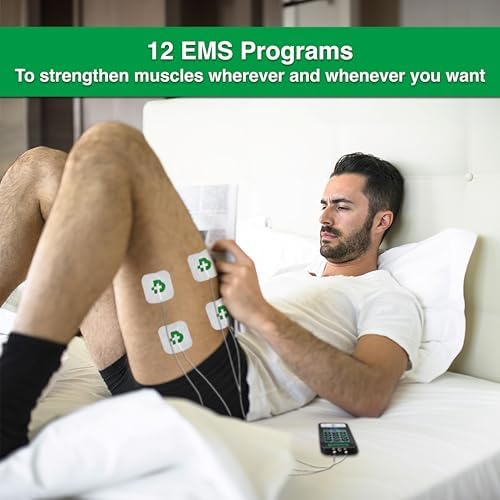 TESMED Trio 6.5 TENS Unit & EMS Muscle Stimulator, USB Rechargeable - Image 4