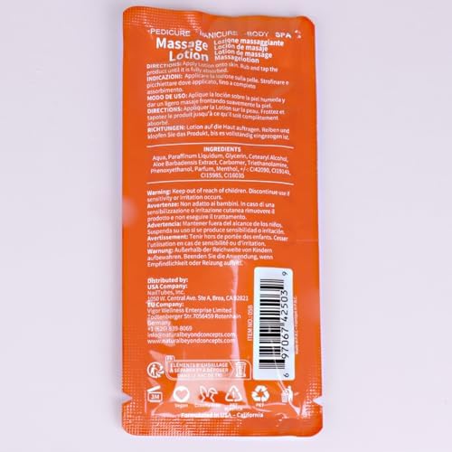 Pedicure Kit Foot Soak Set: Bubble Salt, Sugar Scrub, Massage Mask, Massage Lotion in a Box, 4 Step Foot Spa Kit for Dry Feet, Softens Calluses, Soothes Sore and Tired Feet (Mango) - Image 3