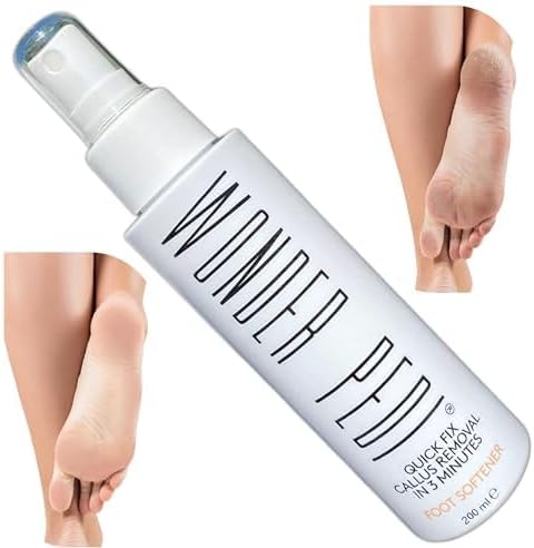 Feet Callus Remover Softener Spray, Gentle Fast-Acting Formula by WONDERPEDI