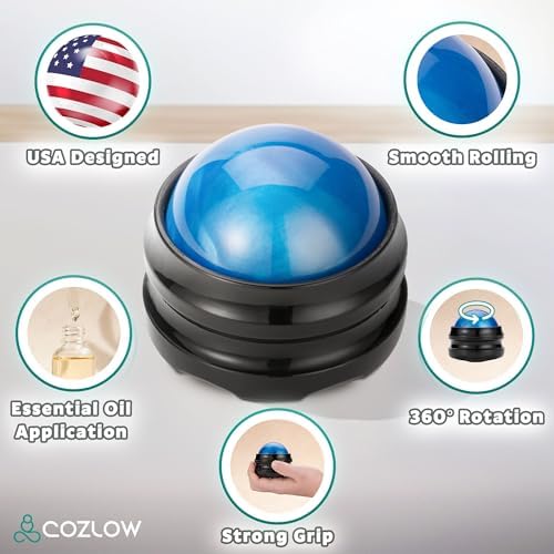 Massage Ball, Muscle Massager Roller, Trigger Point Deep Tissue Release - Image 5