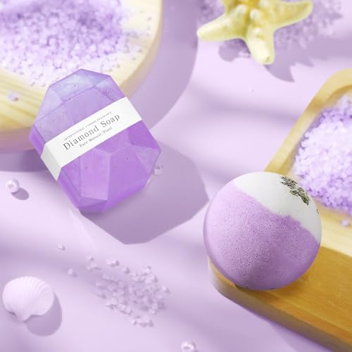 Happy Birthday Gifts for Women Mom Her Friend Sister Wife Grandma, Self Care Gift Get Well Relaxing Spa Gift Basket Set - Image 5