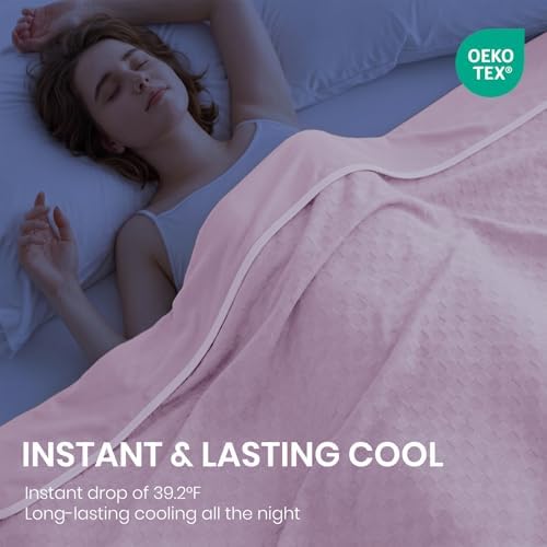 Topcee Cooling Blanket 60"x90" for Hot Sleepers Summer Cold Blanket - Image 2