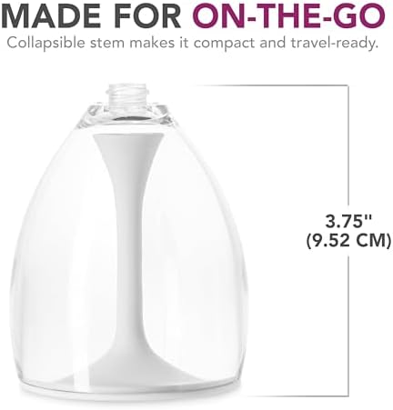 Joie Wine Glass To Go, Portable Wine Glass, Detachable Stem, BPA-free - Image 6