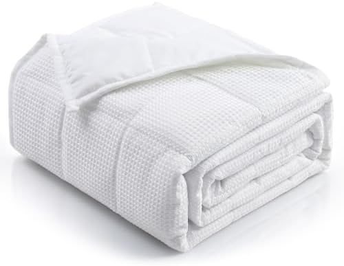 Topblan Cooling Weighted Blanket for Adults, 20lbs 60 x 80 for Summer by Topblan