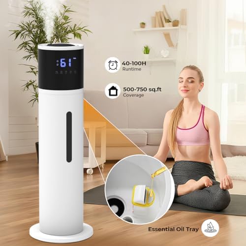 VENTISOL Large Humidifiers for Bedroom, 16L/4.2Gal Quiet Cool Mist Humidifier for Home Large Room, Top Fill Humidifiers for Baby Nursery, Living Room, White - Image 6