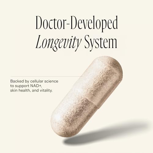 Happy Aging Essential Longevity Formula, NAD+ Super Booster with NR, NMNH & Liposomal β-NAD+, Organic Antioxidant Superfruit Blend for Cellular Energy, Skin Hydration & Daily Vitality, 30 Capsules - Image 6