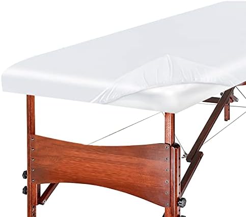 Massage Table Cover, Silky Massage Table Sheets 36"W x 77"L x 7"D by LoveHome%C2%B7LoveLife