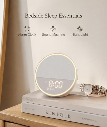 Sound Machine, Alarm Clock, Night Light, Screen-Free Sleep Routine - Image 2