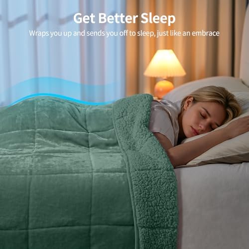 Uttermara Weighted Blankets for Adults Queen Size, 20lbs 60x80 inches - Image 3