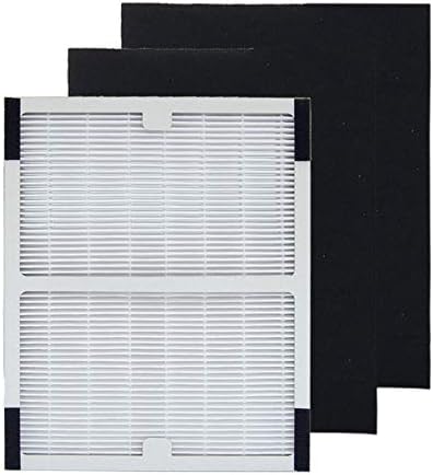 PUREBURG IAF-H-100A Replacement Filter Set Compatible with Idylis AC-2119 IAPC-10-140 IAP-10-100 IAP-10-150 Air Purifiers, H13 HEPA + Activated Carbon Pre-Filter Air Clean Dust VOCs by PUREBURG-PureYourBreath