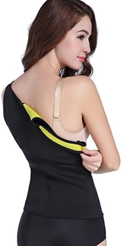 Vinmin Womens Neoprene Sauna Sweat Zip Vest, Thermo Waist Trainer Top - Image 5