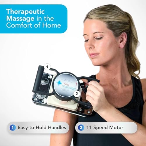 MedMassager Body Massager Plus, Oscillating Deep Tissue, Back, Neck, Legs - Image 2