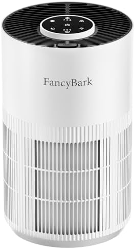 Air Purifiers for Home Bedroom Up to 1250 Ft², H14 True HEPA Room Air Purifiers for Bedroom With Sleep Mode Light Mode & Aroma Function Air Cleaner Smoke Odor Dust Pollen Pet Dander (White) by Unknown