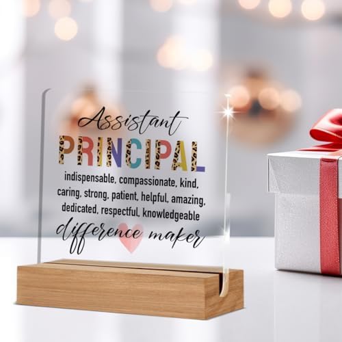 Assistant Principal Appreciation Gifts for Women Men, Thank You Gifts - Image 5