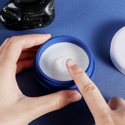 Kuangre Travel Containers for Toiletries, Silicone Cream Jars BPA-Free, Leak-proof 1.35oz Travel Size Containers, Portable Size Silicone Jars with Lid for Cosmetic Face Hand Body Cream (4 Pack) - Image 4