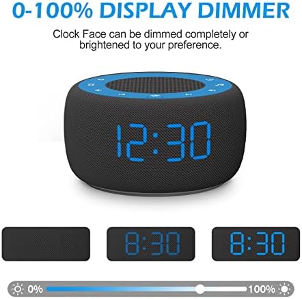 Buffbee Sound Machine & Alarm Clock 2-in-1, Bedroom Sleep Clock - Image 4
