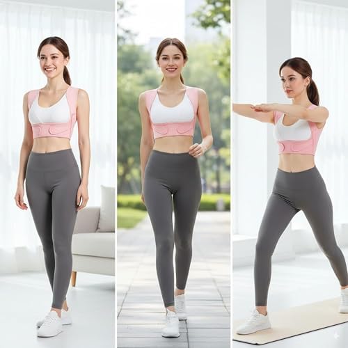 Posture Corrector for Women & Men, Back Shoulder Support Brace - Image 6