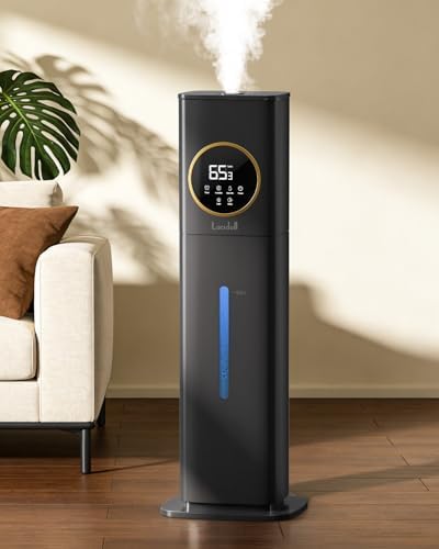 LACIDOLL Humidifiers for Bedroom 500 sq ft, 2.1Gal/8L Humidifier large room by Bigcapacitybigpeaceofmind