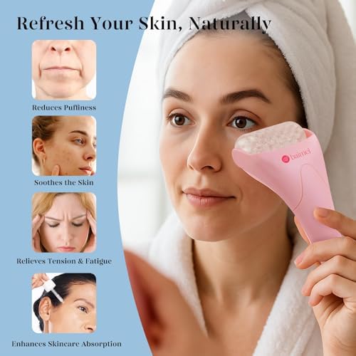 BAIMEI IcyMe Ice Roller for Face & Gua Sha Set, Depuff & Migraine Relief - Image 2