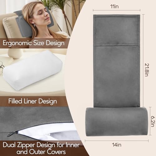 Neck Pillow for Recliner Chair, Adjustable Recliner Pillow for Headrest - Image 4