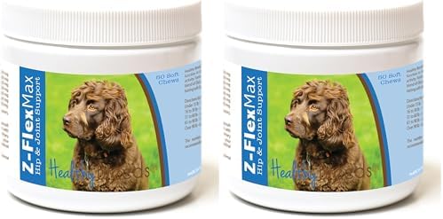 Healthy Breeds Boykin Spaniel Z-Flex Max Hip and Joint Soft Chews 50 Count (Pack of 2) by HealthyBreeds