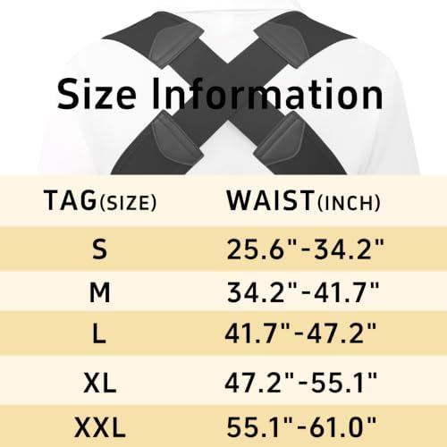 Posture Corrector for Women Men Back Brace Support Straightener Scoliosis - Image 2