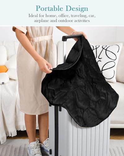 Topblan Weighted Lap Blanket Pad 7lbs for Adults, 29 x 24 Small for Travel - Image 4