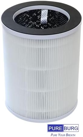 PUREBURG P100-RF Replacement Filters Compatible with Welov P100 P100 Pro Air Purifier,2-Pack H13 HEPA 4-Stage Filtration (Does not fit P200/P200S) - Image 5