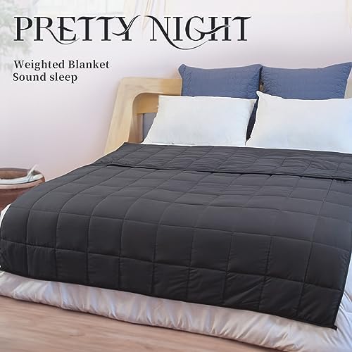 Weighted Blanket 20lbs Queen Size Dark Grey 60"x80" Weighted Blankets for Adults Heavy Blanket are Comfortable and Cozy - Image 3