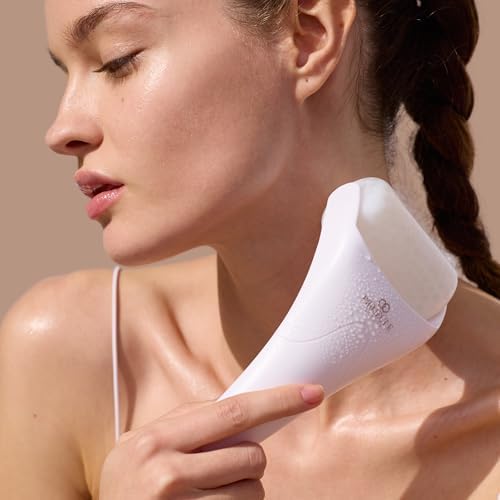 The Ice Roller by Project E Beauty | Cryotherapy Treatment | Facial Massage | Reduce Under Eye Puffiness, Dark Circles | Muscle Soreness Pain Relief Redness by ProjectEBeauty